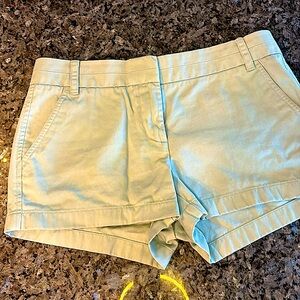 Women's Light Gray/Green Shorts